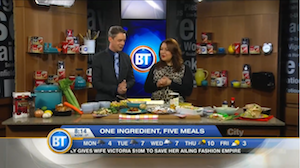 One ingredient, five yummy meals with Chef V