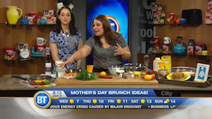 Mother's Day Brunch ideas with Chef V