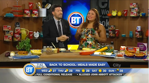 Chef V shares easy lunches for Back-to-School